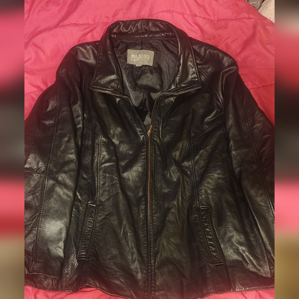 Leather jacket